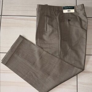Ralph Lauren dress slacks/pants 38x32 100% wool bnwt